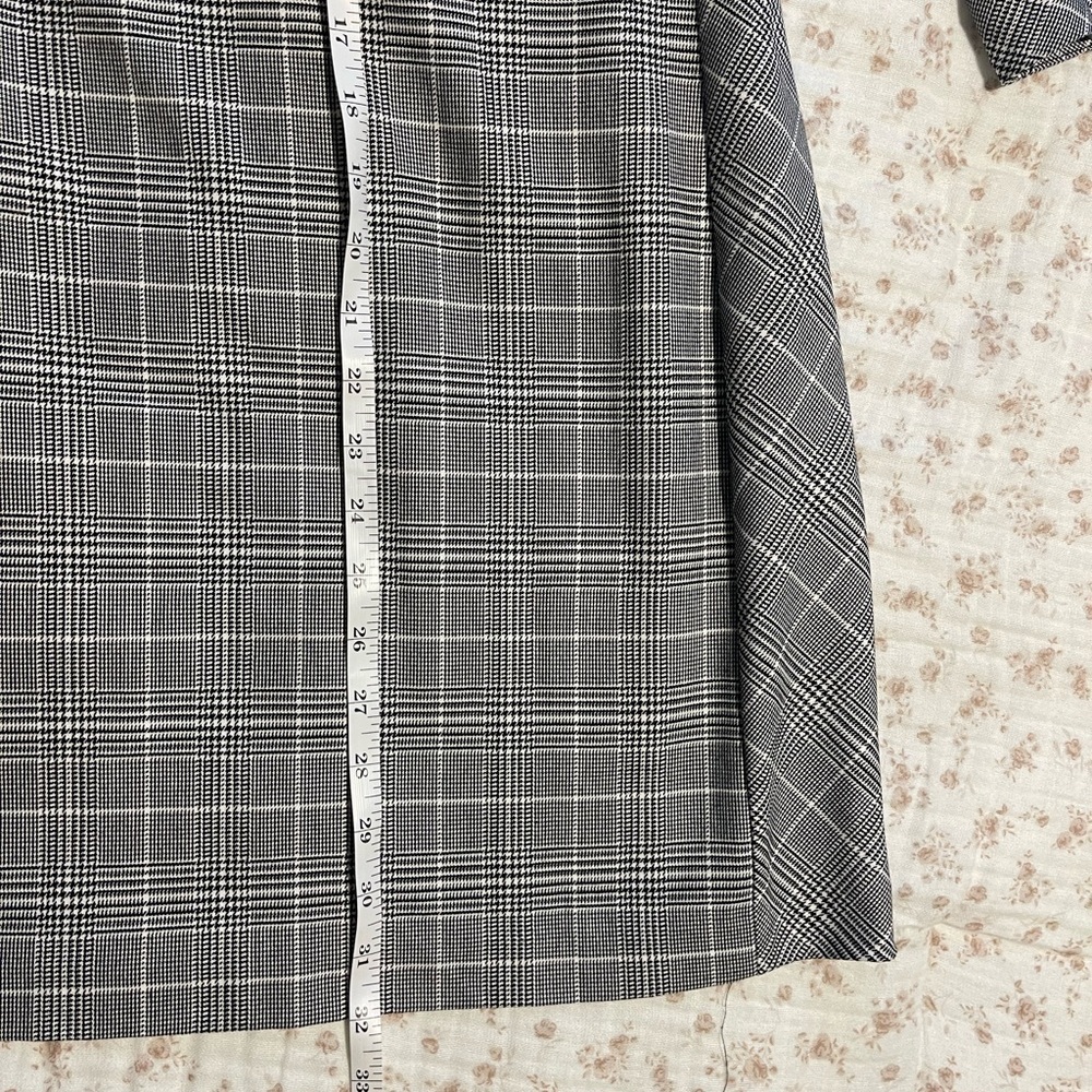 H&M Plaid Quarter Sleeve Dress - Picture 8 of 8